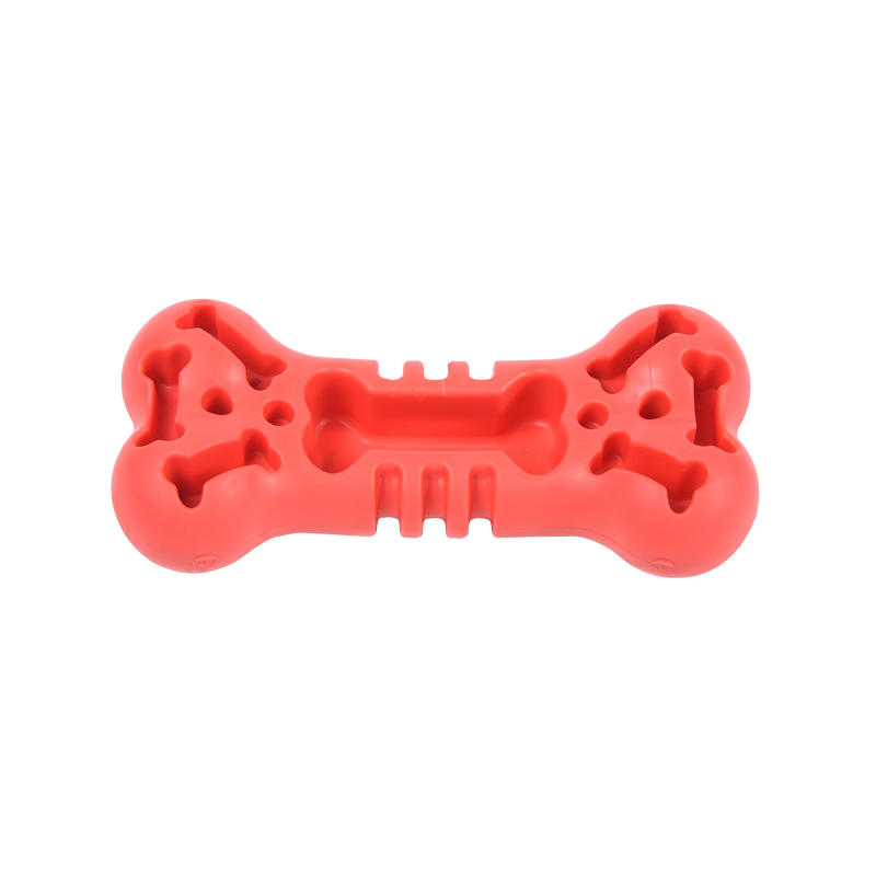 Natural TPR Dog Chew Pet Toys Can Put Food
