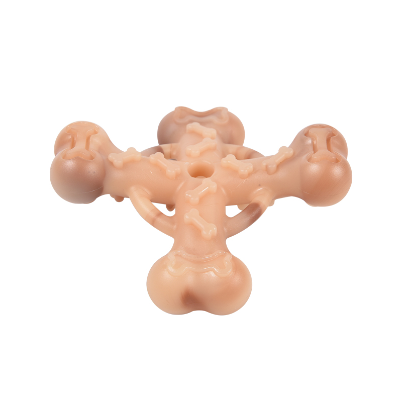 Cross Bone Shape TPR Dog Chews for Small and Medium-Sized Dog