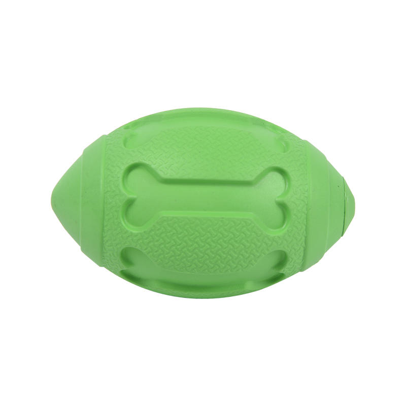 Indestructible Rubber Olives Ball Sound Dog Chews Pet Toys