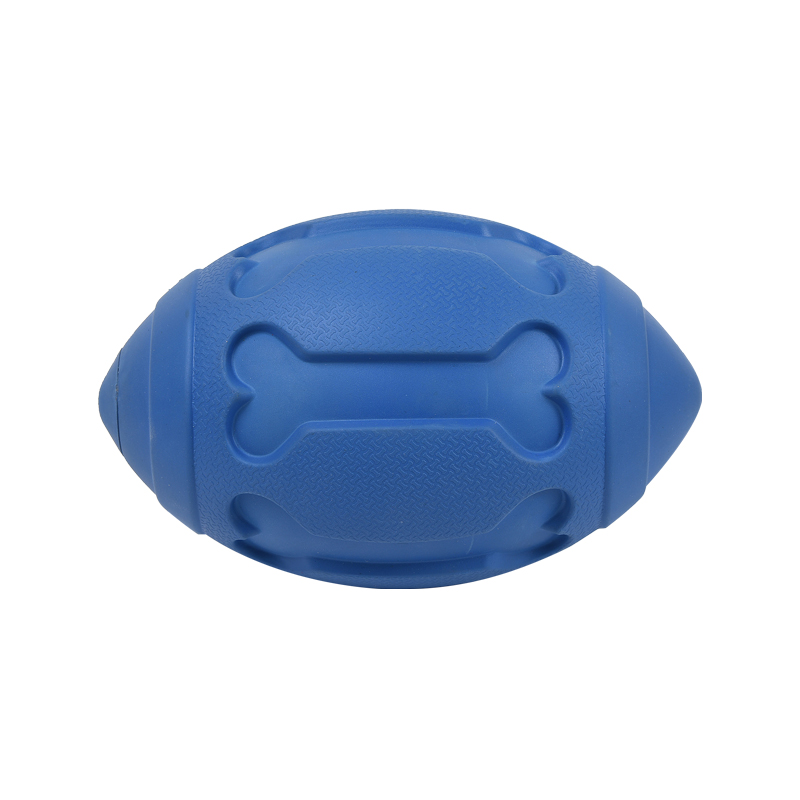 Indestructible Rubber Olives Ball Sound Dog Chews Pet Toys
