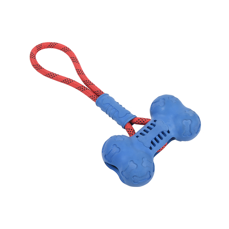 Bone Type Rubber Dog Chews for Small Medium Large Dogs Training