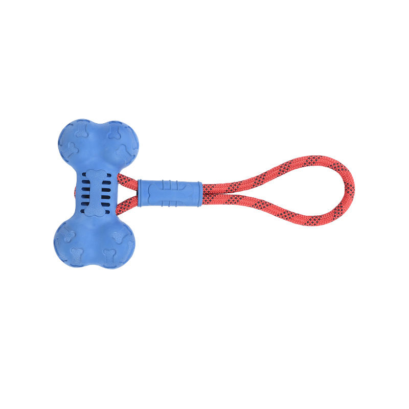 Bone Type Rubber Dog Chews for Small Medium Large Dogs Training
