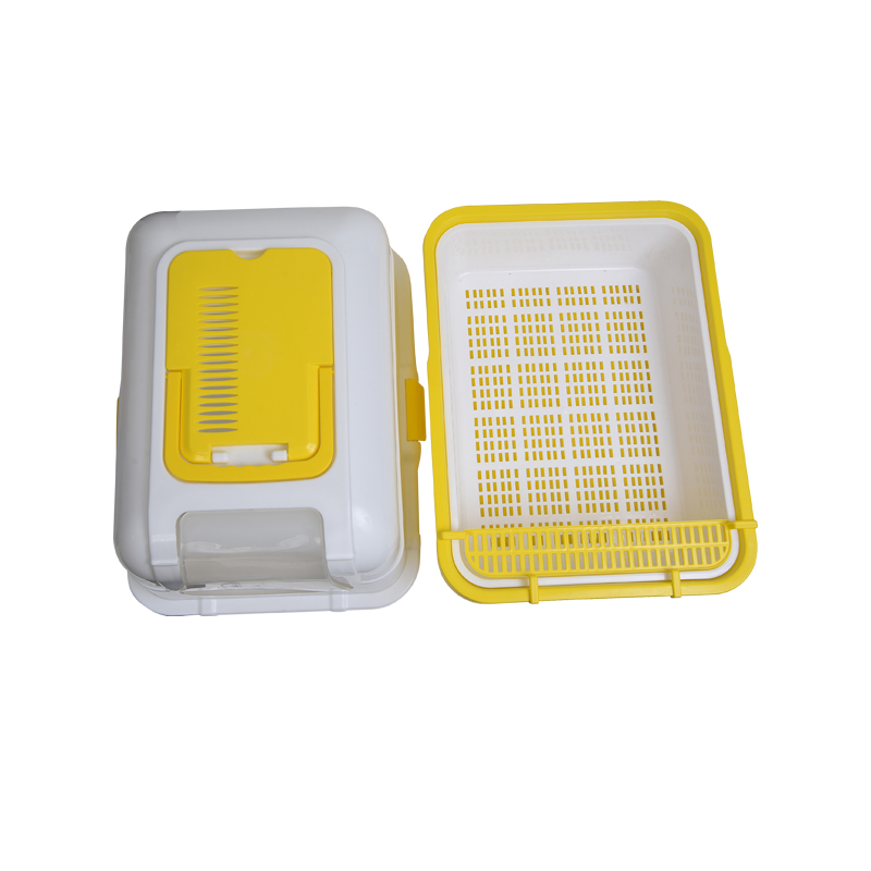 Fully Enclosed Odor-proof Front Flip Design Cat Litter Box with Cover