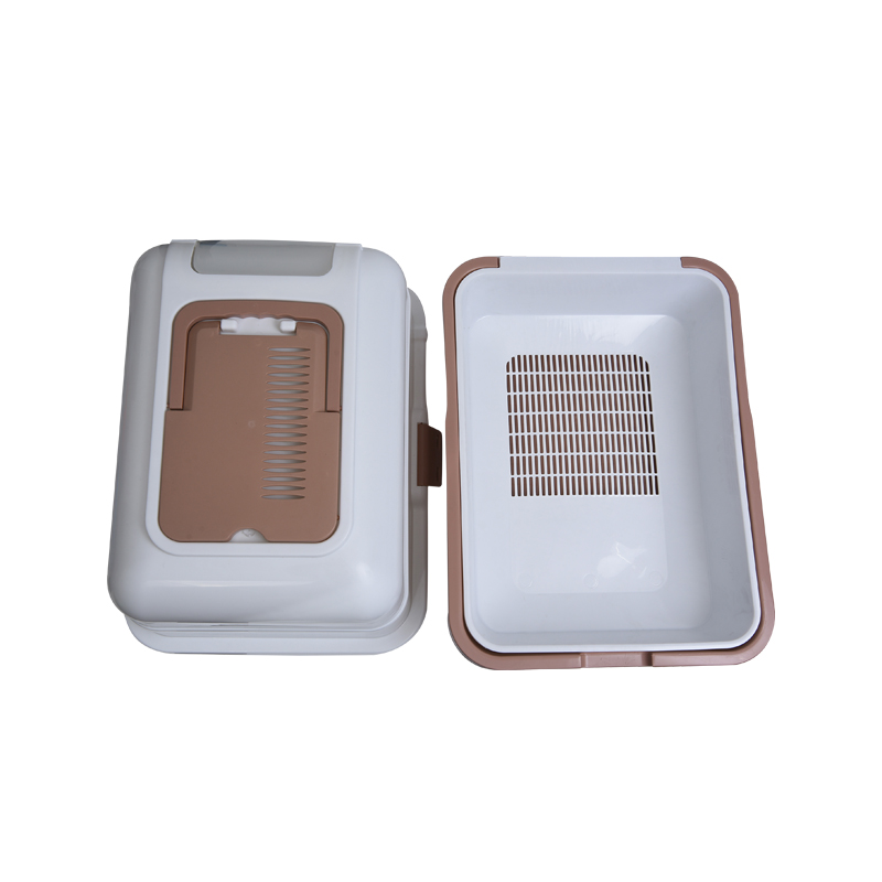 Double Layer Large Drawer Enclosed Cat Litter Box with Cover