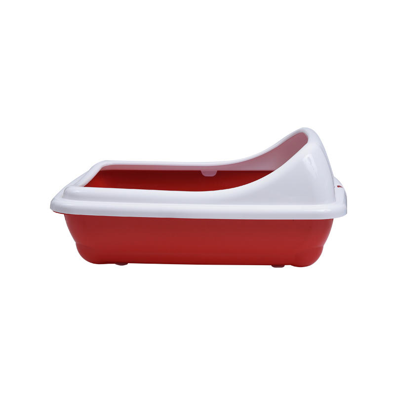 Anti-spill Pedal Half-closed Cat Litter Box without Cover