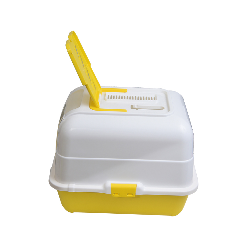 Fully Enclosed Odor-proof Front Flip Design Cat Litter Box with Cover