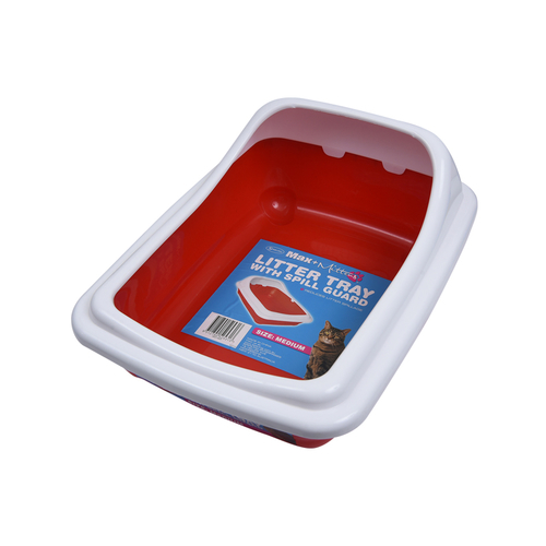 Anti-spill Pedal Half-closed Cat Litter Box without Cover