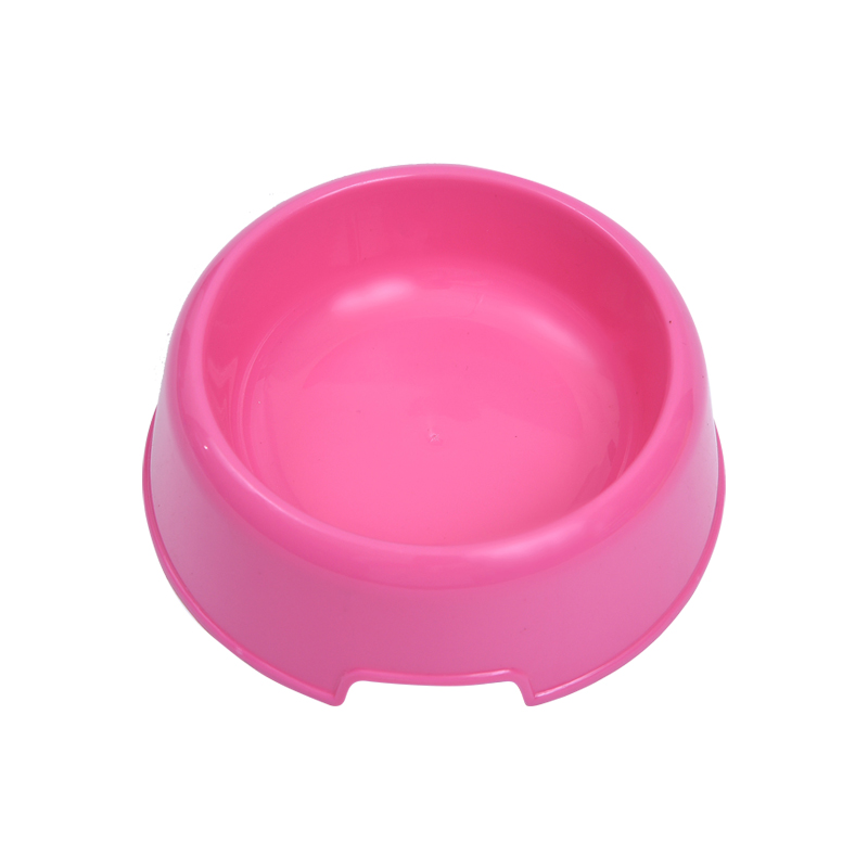 Cute Cat Plastic Drinking Bowl Single Pet Bowl