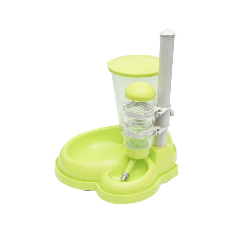 Pet Food Feeders Combination Pet Food Feeder and Water Feeder