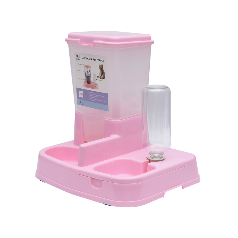 Large Volume Automatic Pet Food Feeders 2 in 1 Feeding And Water