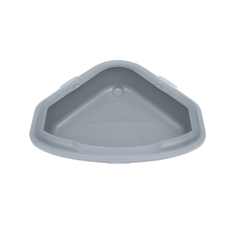 Triangle Cat Toilet Dog and Cat Clean Cat Litter Box without Cover