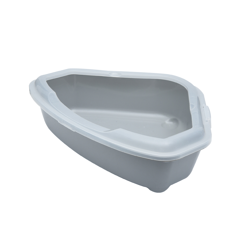 Triangle Cat Toilet Dog and Cat Clean Cat Litter Box without Cover