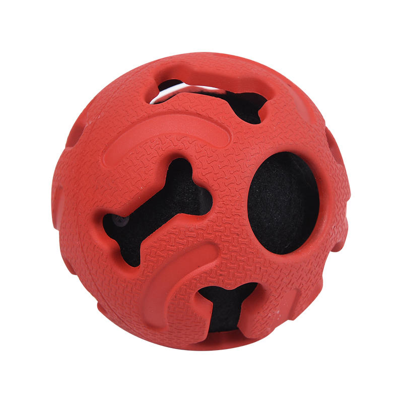 Hollow out Bone Grain Sound Dog Chews Toys for Small and Medium-Sized Dog