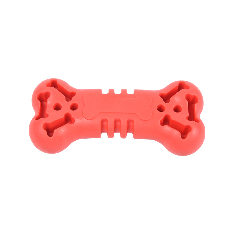 Natural TPR Dog Chew Pet Toys Can Put Food