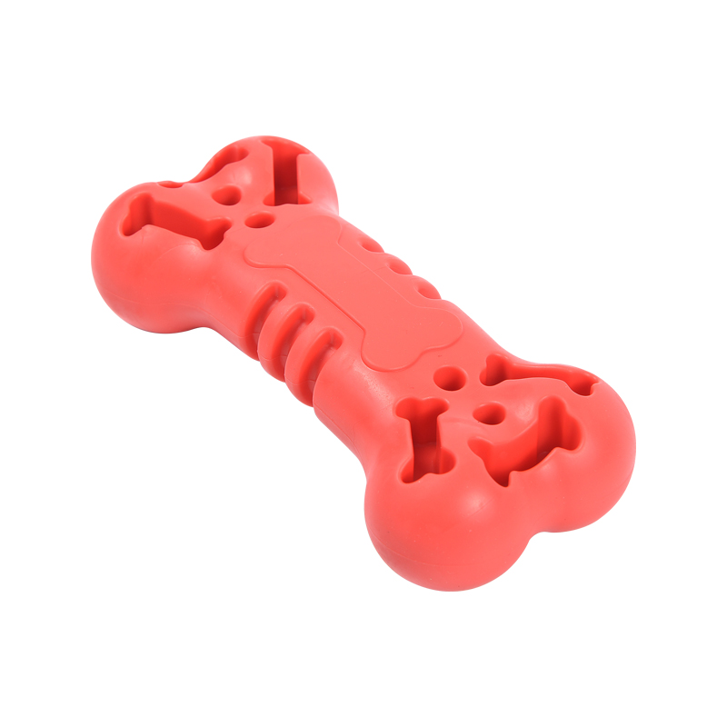 Natural TPR Dog Chew Pet Toys Can Put Food
