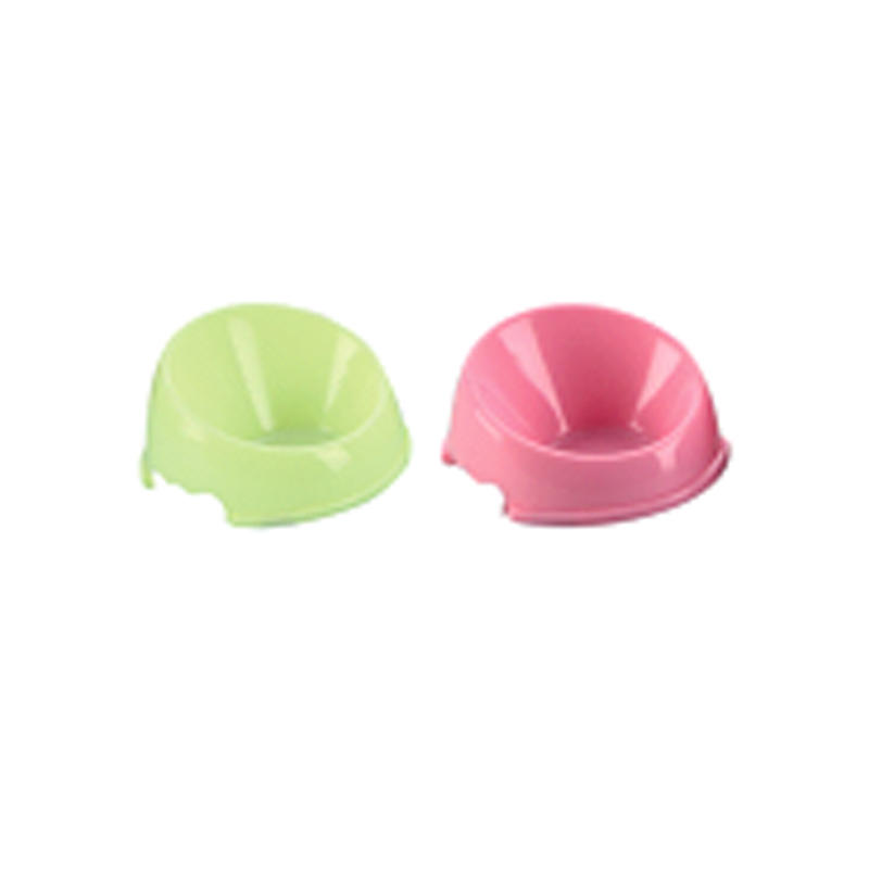 Plastic Pet Bowl Single Pet Bowl for Food and Water