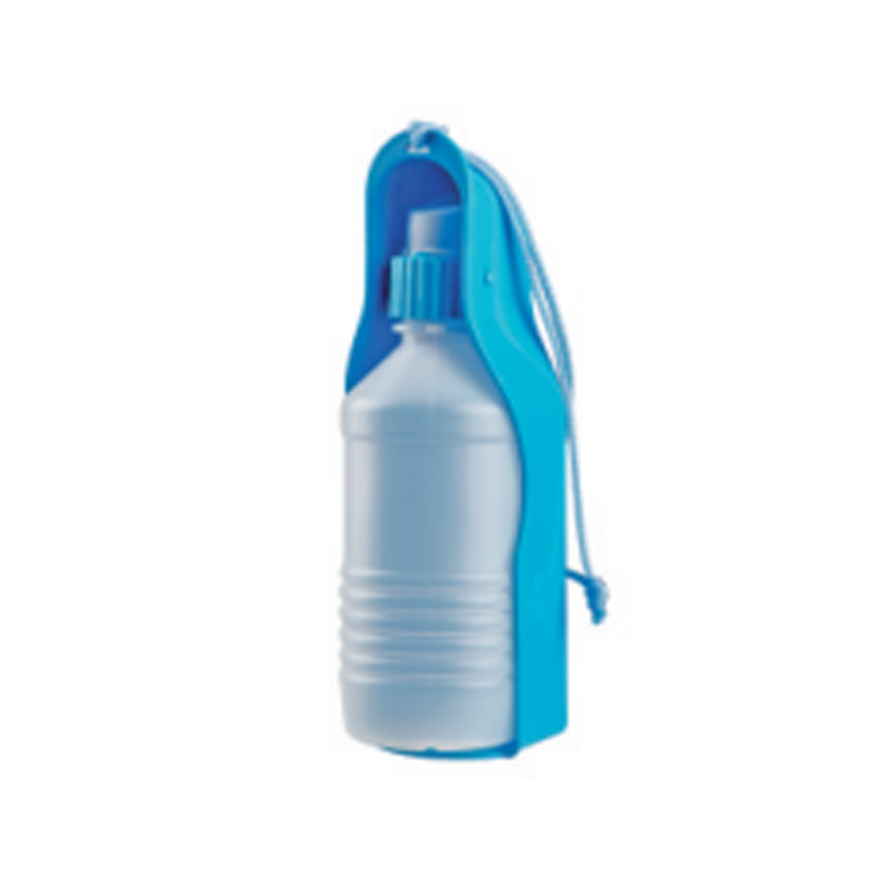 Portable hand-held folding pet water dispenser